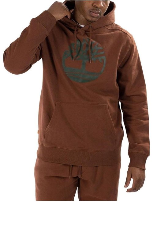 Timberland Tree Logo Hoodie - Brown - A2BJH-BE4