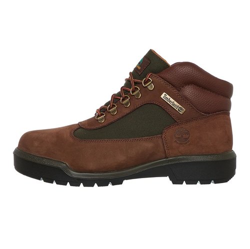 Timberland Waterproof Lace Up Field Boot Mid - Dark Brown - TB1A18A6D471