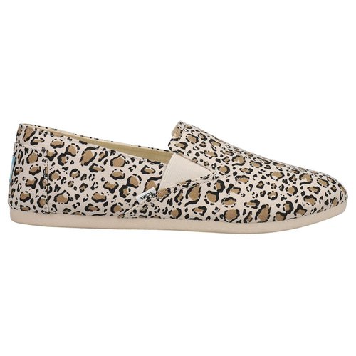 TOMS RedOndo Leopard Slip On Flats - Off White - 10018294T