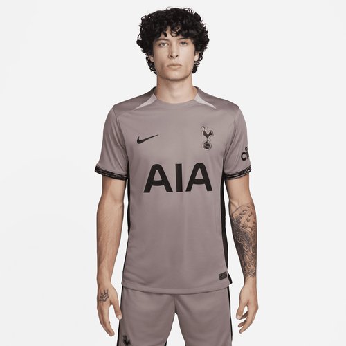 Tottenham Hotspur 2023/24 Stadium Third Nike Dri-FIT Soccer Jersey - Taupe Haze/Diffused Taupe/Black - DX9826-210
