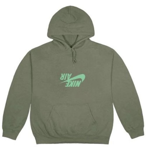 Travis Scott Air Jordan Cactus Jack Highest Hoodie - Olive