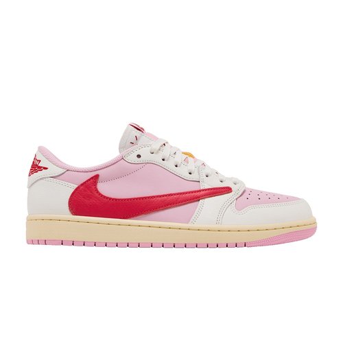 Travis Scott x Air Jordan 1 Retro Low OG - Sail/Shy Pink/Muslin/Tropical Pink - IQ7604-101