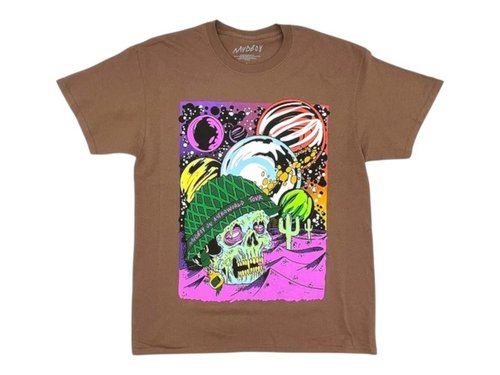 Travis Scott x Sheck Wes Mudboy On Astroworld Tour Tee Shirt - Brown
