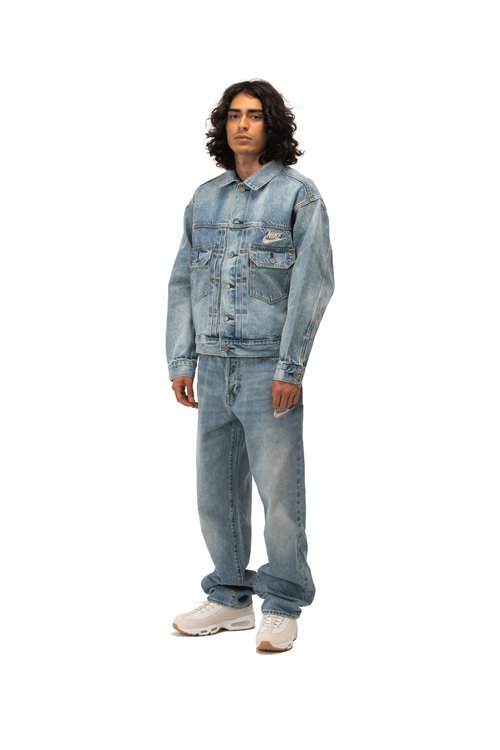 Trucker Jacket x Nike - Blue - 002TM-0000