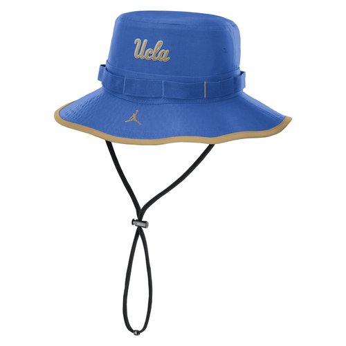UCLA Bruins On-Field Apex Boonie Air Jordan Dri-FIT College Bucket Hat - Signal Blue - CLF24HWJC18NF0-UCL