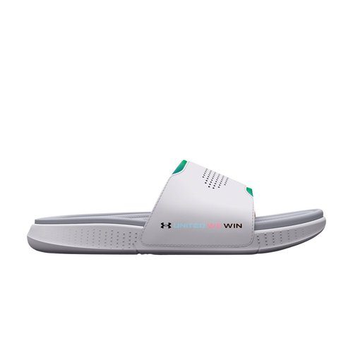 Under Armour Ansa Elevate Slide - White/Mod Grey - 3026956-100