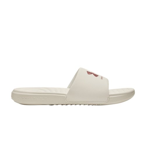 Under Armour Ansa Fixed Slide - Ivory/Red Fusion - 3023772-107