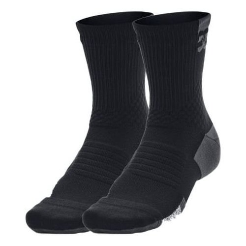 Under Armour Armourdry Playmaker Mid-Crew Socks - Black - 1376229-001