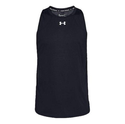 Under Armour Baseline Performance Basketball Tank - Black/White - 1326706-001