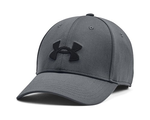 Under Armour Blitzing Hat Adjustable Caps - Pitch Gray/Black - 1376701-012