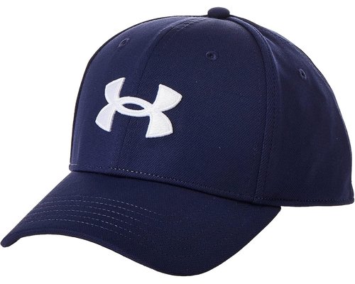 Under Armour Blitzing Adjustable Cap - Midnight Navy/White - 1376700-410