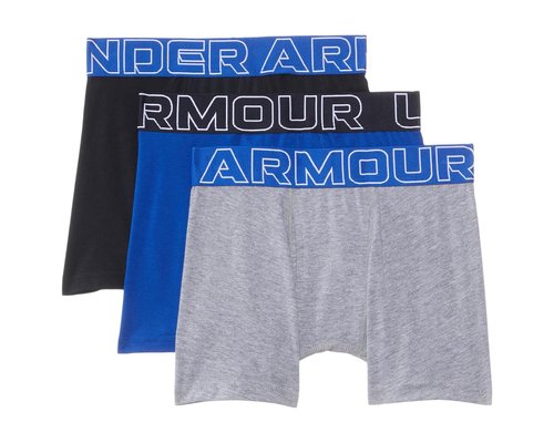 Under Armour Boxer Brief Underwear Big Kid Underwear - Royal - UWSHJ25F-402