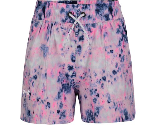Under Armour Burst Dye Base Short Little Kids/Big Kids Shorts - Pink - UOSHC07S-694