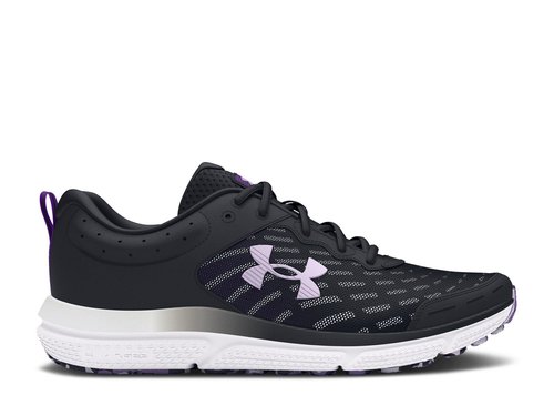 Under Armour Charged Assert 10 - Black/Black/Salt Purple - 3026179-004