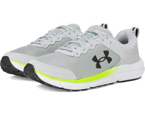 Under Armour Charged Assert 10 - Mod Gray/High Vis Yellow/Black - 3026175-013