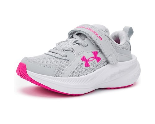 Under Armour Charged Assert 11 Alternate Closure - Halo Gray/Halo Gray/Rebel Pink - 6006918-014