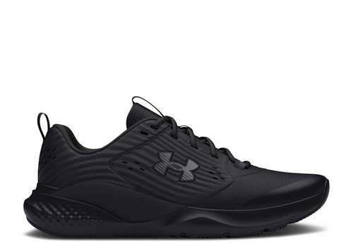 Under Armour Charged Commit 4 - Black/Ultimate Black/Castlerock - 3026017-005