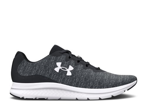 Under Armour Charged Impulse 3 Knit - Black/White - 3026686-001