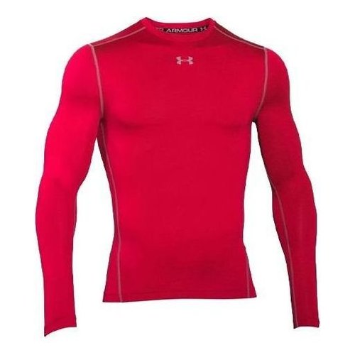 Under Armour ColdGearArmour Compression Crew Shirt - Red - 1265650-600