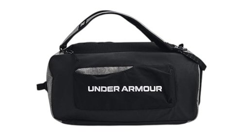 Under Armour Contain Duo Duffle - Black/White - 196885504365
