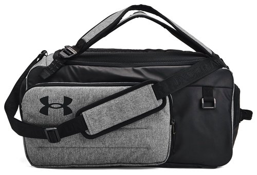 Under Armour Contain Duo Med BP Duffel - Black/Castlerock/White - 1381919-025