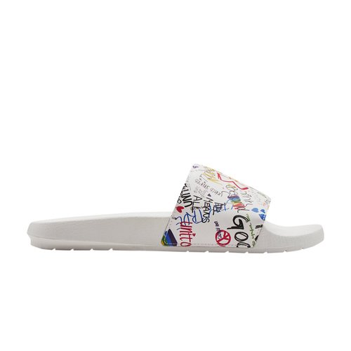 Under Armour Core Remix Slide - White - 3023775-100