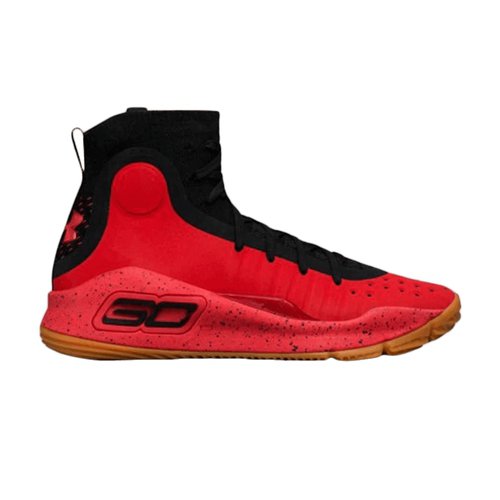 curry 4 red and black