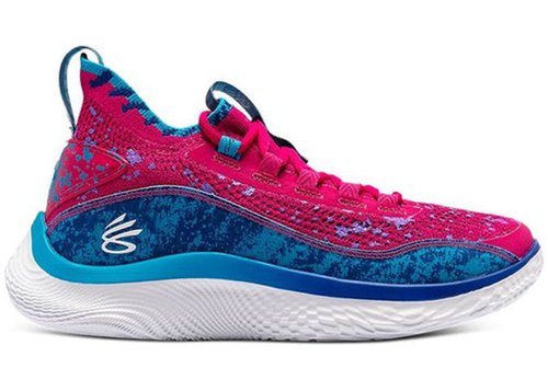 Under Armour Curry 8 - Tropic Pink/Capri - 3024695-603