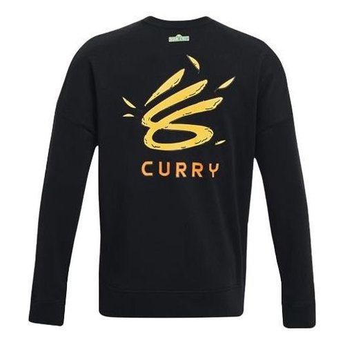Under Armour Curry Big Bird Long Sleeve T-shirt - Black/Yellow - 1369617-001