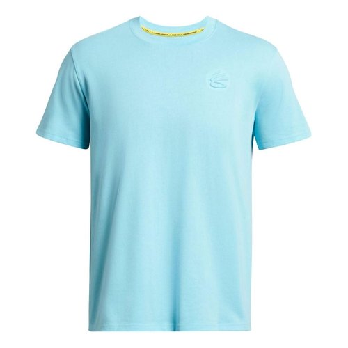 Under Armour Curry Emboss HW T-shirt - Mint Blue - 1383378-914