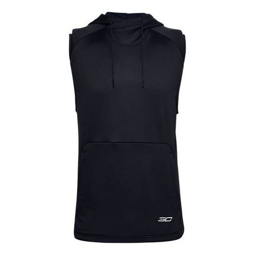 Under Armour Curry Sleeveless Hoodie - Black - 1356995-001