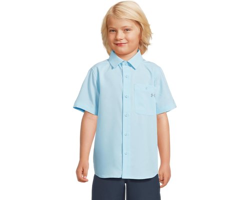Under Armour Drift Tide Fish Shirt Big Kid Workout - Stream - UOSIB06F-485
