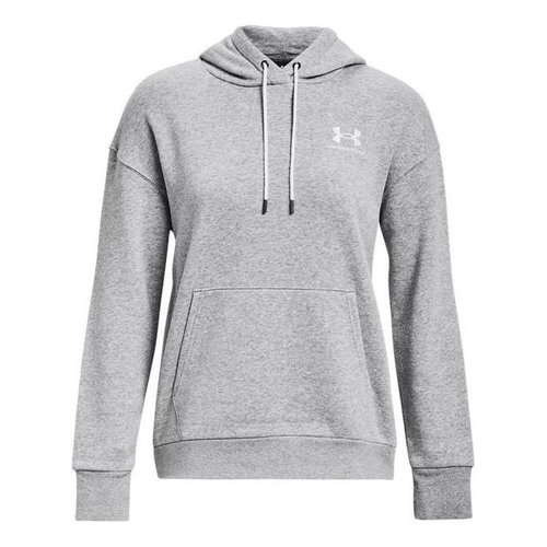 Under Armour Essential Fleece Hoodie - Grey/White - 1373033-011