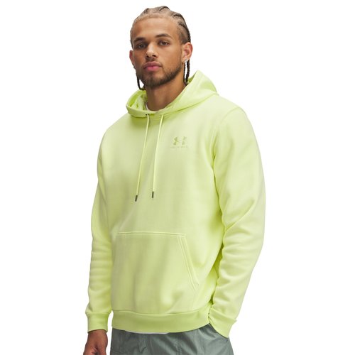 Under Armour Essential Fleece Hoodie - Sonic Yellow/Sonic Yellow - 1373880-727