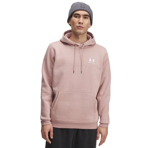 Under Armour Icon Fleece Hoodie - White/Tourmaline Pink - 1373880-673