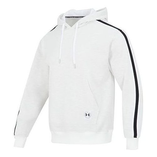 Under Armour Essential Heritage Fleece Hoodie - White - 1373813-112