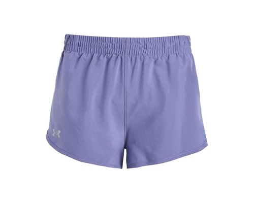 Under Armour Fly By Shorts Big Kids Shorts - Purple Luxe/Purple Luxe/Reflective - 1383257-520
