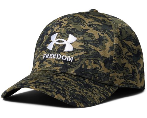 Under Armour Freedom Blitzing Hat Caps - Baroque Green/White/White - 1362236-310