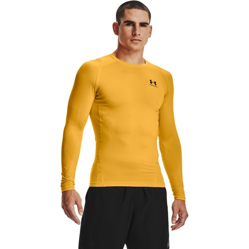 Under Armour HeatGear Armour Comp L/S T-Shirt - Steeltown Gold/Black - 1361524-750
