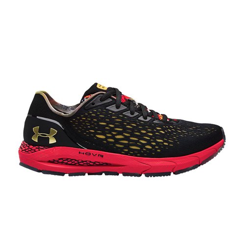 Under Armour HOVR Sonic 3 - Black/Versa Red/Metallic Gold Luster - 3023935-001