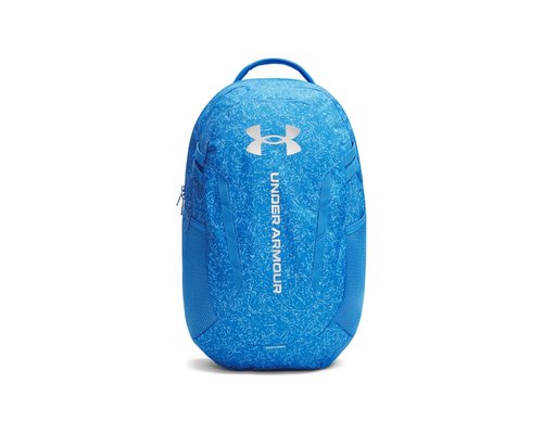 Under Armour Hustle 6.0 Backpack Backpack Bags - Blue Atlantis/Blue Atlantis/Metallic Silver - 1384672-402