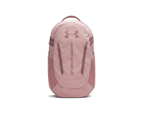 Under Armour Hustle 6.0 Backpack Backpack Bags - Tourmaline Pink/Tourmaline Pink/Maroon Mist - 1384672-673