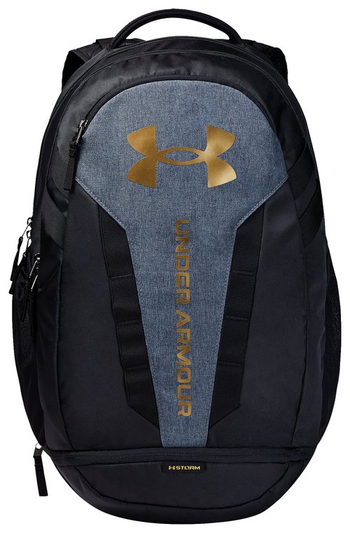Under Armour Hustle Backpack 5.0 - Metallic Gold/Black/Black - 1361176-004