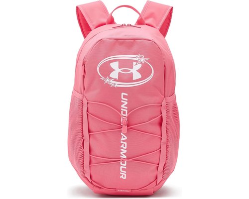 Under Armour Hustle Sport 6.0 Backpack Backpack Bags - Bittersweet Pink/Metallic Silver - 6000397-601