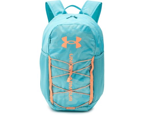 Under Armour Hustle Sport 6.0 Backpack Backpack Bags - Blue Haze/Blue Haze/Orange Bloc - 6000397-425