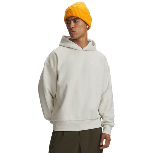 Under Armour Icon Rev Terry Hoodie - Summit White/Summit White - 6012321-110