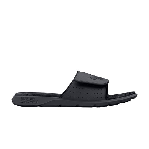 Under Armour Ignite 7 Graphic Strap Slide - Pitch Grey/Black - 3026025-100