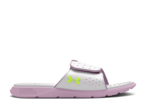Under Armour Ignite Pro Slide - White/Purple - 3026027-102