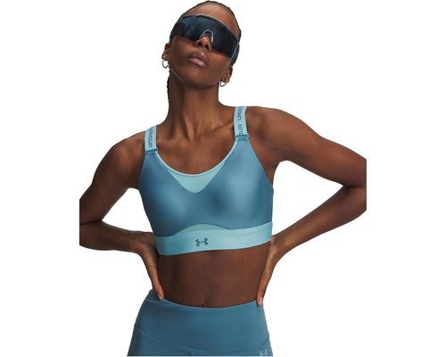 Under Armour Infinity High Impact Sports Bra Bra - Boundless Blue/Blue Haze/Boundless Blue - 1384112-466