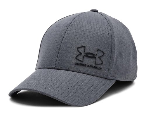 Under Armour Iso-Chill Armourvent Stretch Fit Hat Caps 1 - Castlerock/Black - 1383438-027